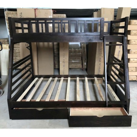 B129 Cherry : Giường 2 Tầng + Hộc Kéo - 1m / 1m4